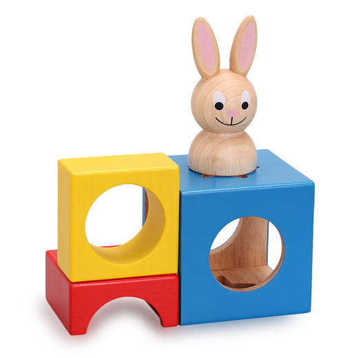 smart games儿童桌面游戏益智玩具兔宝宝魔术箱早教智力玩具 2岁