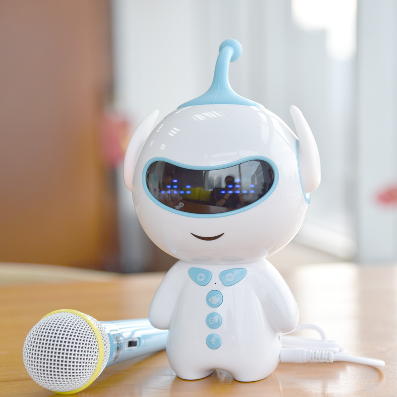 泥娃娃智能早教机器人智能对话蓝牙连接