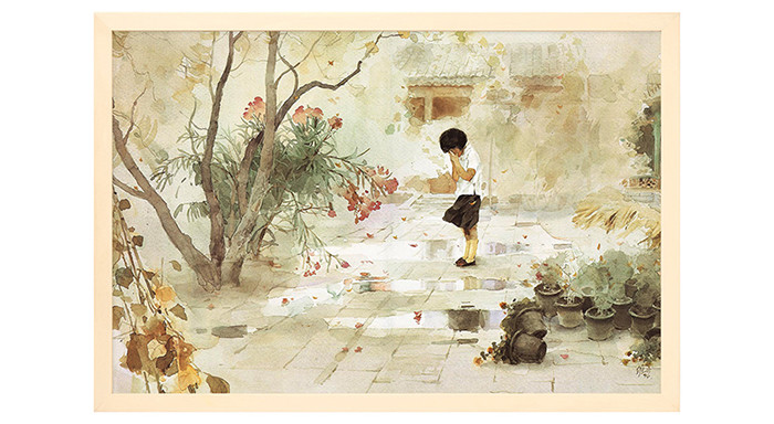 爸爸的花儿落了