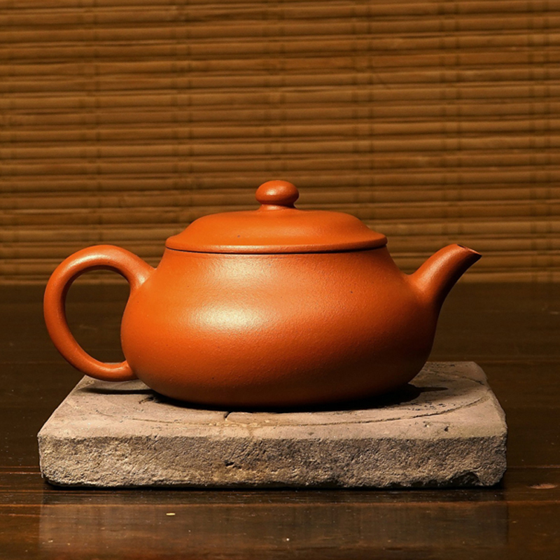 和记张生- 张生品定朱泥君德壶 紫砂壶