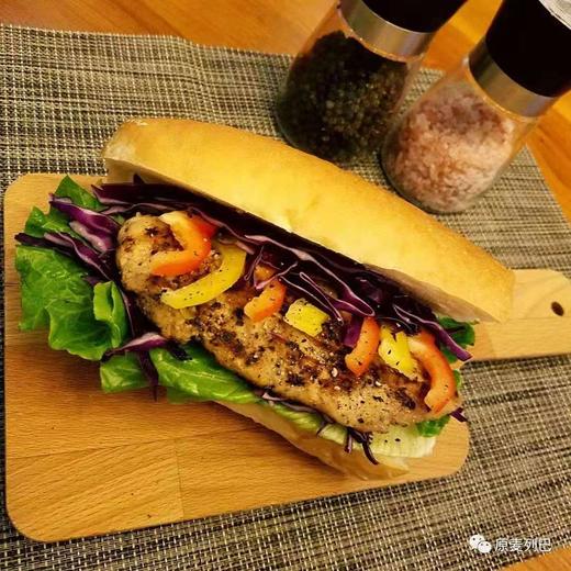 黑胡椒低卡鸡肉三明治 商品图3