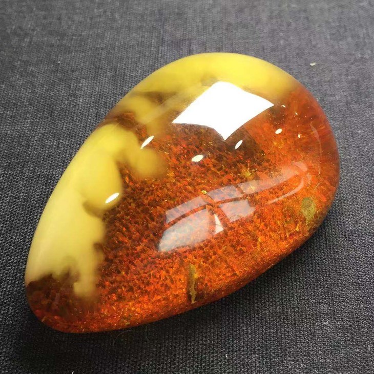 【401199】金绞蜜红皮大水滴挂件