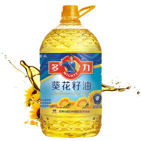多力葵花籽油4L  葵籽无转基因  欧洲进口原料  无添加防腐剂