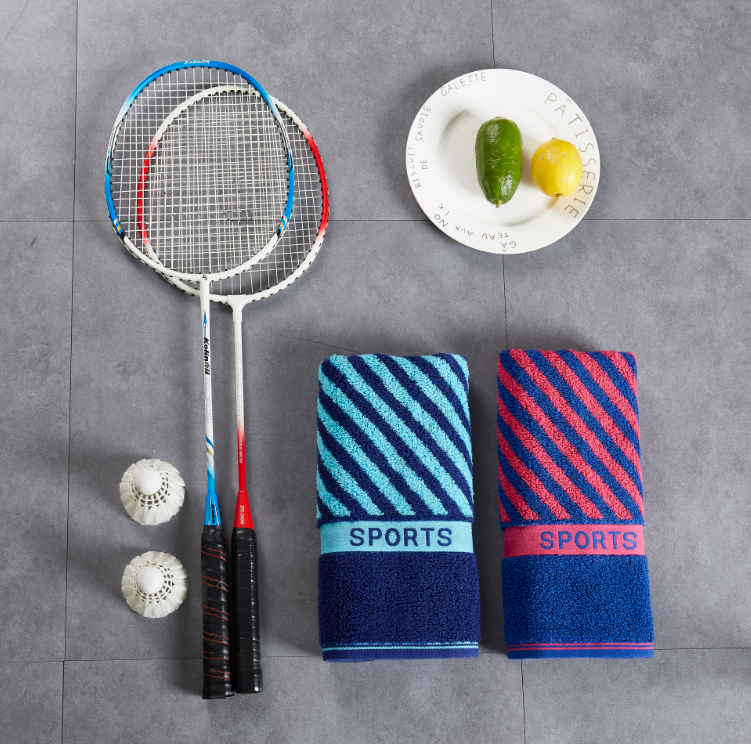 康乃馨 sport系列 运动毛巾 纯棉多色加长加厚款