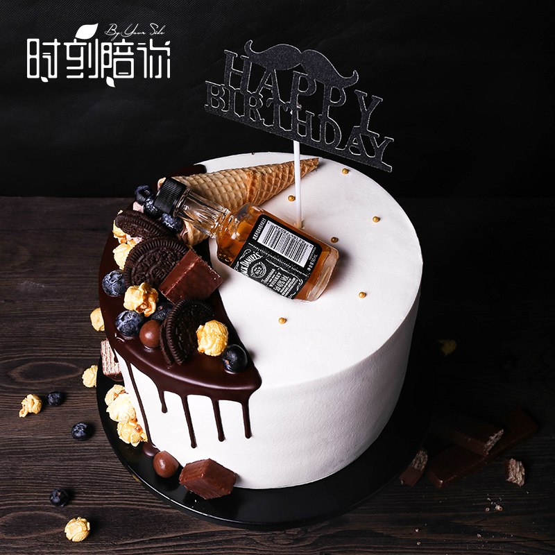 男神网红蛋糕【撩人的大叔】