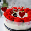 " 唯一的Love玫瑰韩花 “ 私人订制 韩花主题奶油水果蛋糕 0073 8寸（8~10个人享用）17:00-19:00请提前5个小时预定 商品缩略图3