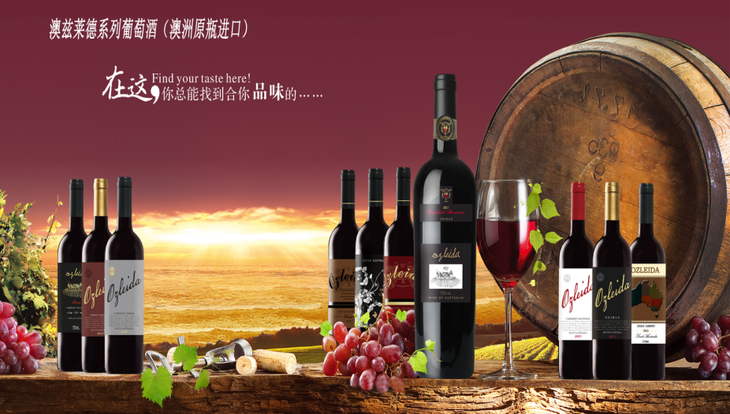 “澳兹莱德”西拉子干红葡萄酒750ml*6