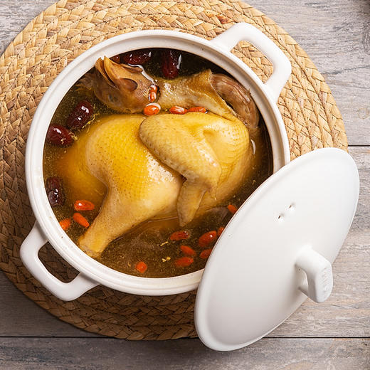 悦味元石系列 养生炖锅 南非津巴布韦耐高温燃气明火 陶瓷汤煲[福利品