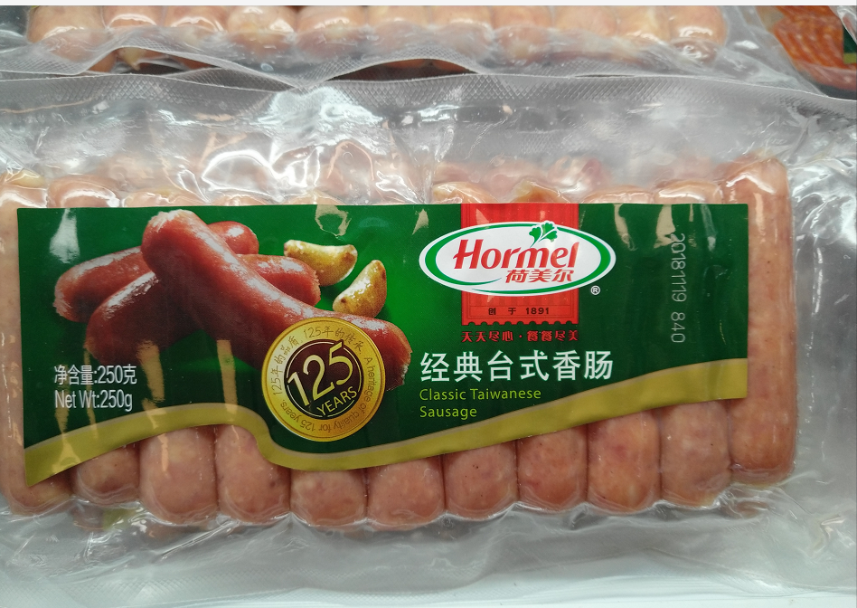 荷美尔台式香肠250g