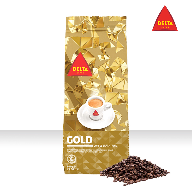 DELTA/岱塔 黄金岱塔 原装进口精选阿拉比卡咖啡豆 中深烘培500g
