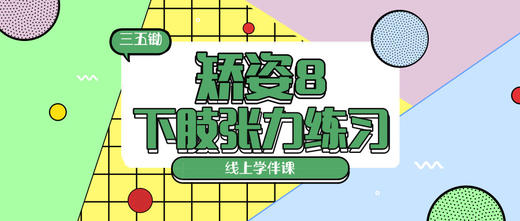 矫姿8·下肢张力练习 商品图0