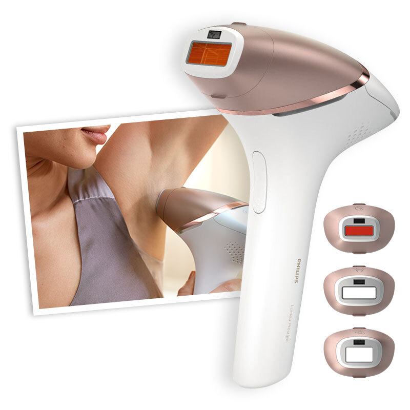 飞利浦philips脉冲光激光脱毛仪 欧洲原装进口脱毛器 bri956/80