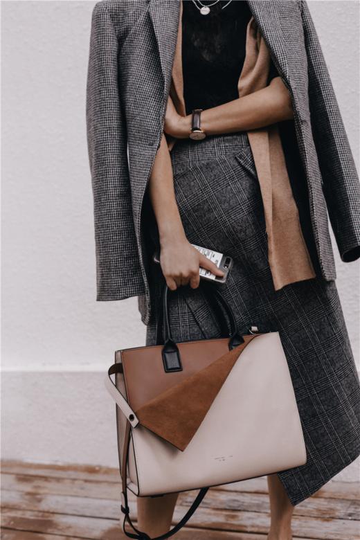 创始人的包-撞色手提袋Tote 商品图2