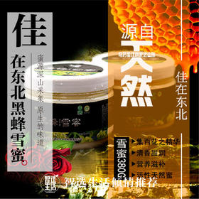佳在东北黑蜂雪蜜（蜂蜜380g）