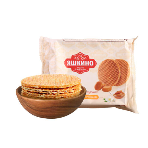 KDV俄罗斯进口拉丝华夫饼 炼乳蜂蜜味 商品图0