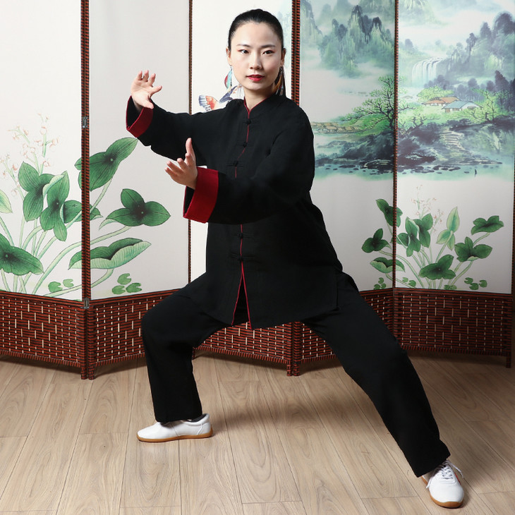 大拳师新款弹力亚麻男女太极服268元包邮