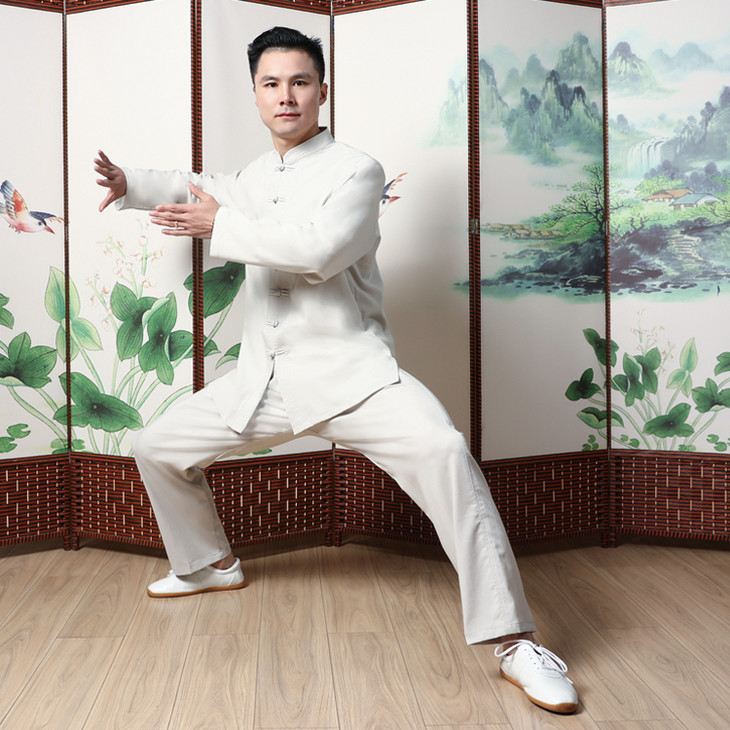 大拳师新款弹力亚麻男女太极服268元包邮