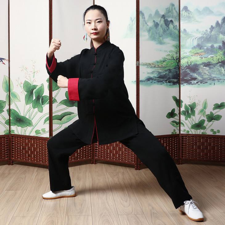 大拳师新款弹力亚麻男女太极服268元包邮