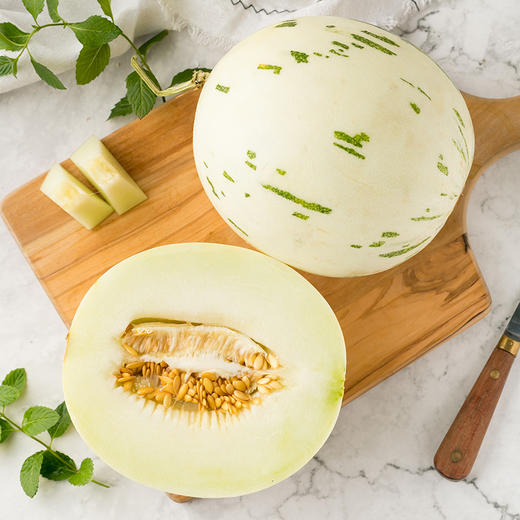 海南月露流星蜜瓜 白皮甜蜜瓜1个1250g以上/个