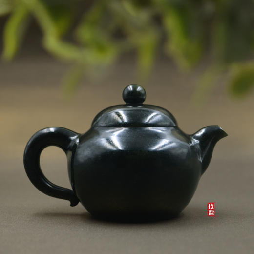 和田玉（青玉）玉壶--宫廷壶（宋鸣放6684）178.49g 商品图0