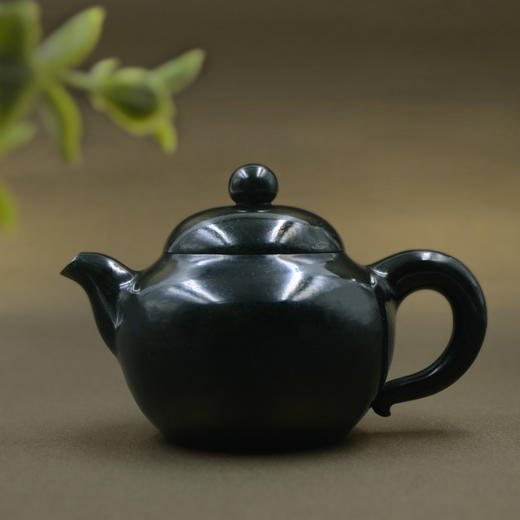 和田玉（青玉）玉壶--宫廷壶（宋鸣放6684）178.49g 商品图1
