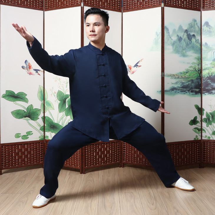 大拳师新款高弹麻男女太极服358元包邮