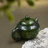 和田玉（碧玉）玉壶--宫廷壶（宋鸣放6667）128.06g 商品缩略图2