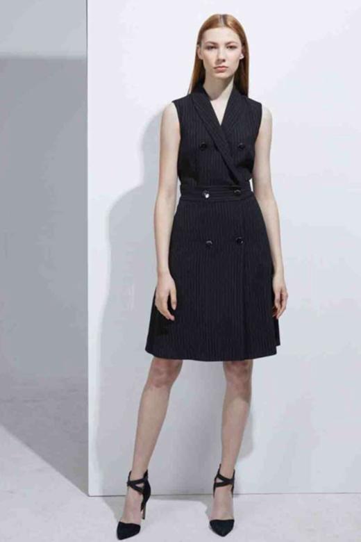 多穿搭双排扣马甲裙 商品图0