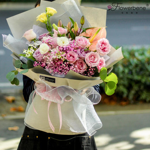 Flowerbene【花有独钟】私人订制 鲜花花束 商品图0