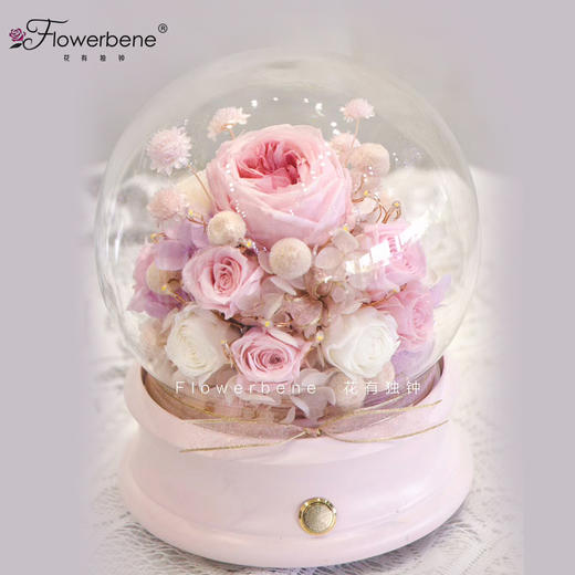 永生花旋转 音乐盒 商品图3