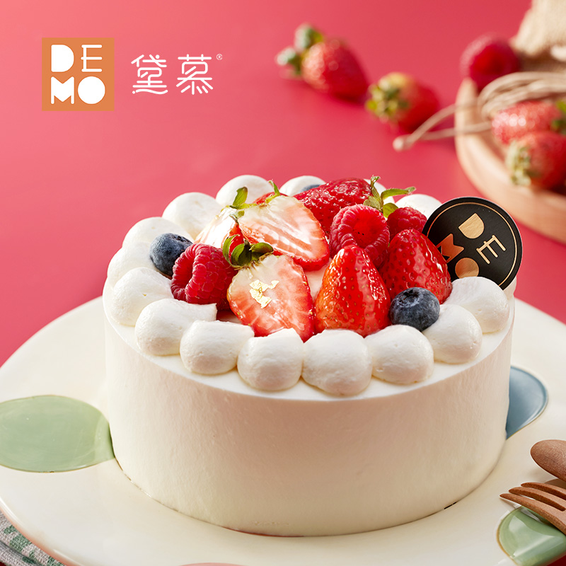 草莓优格 · 草莓酸奶奶油蛋糕丨strawberryyogurt cake