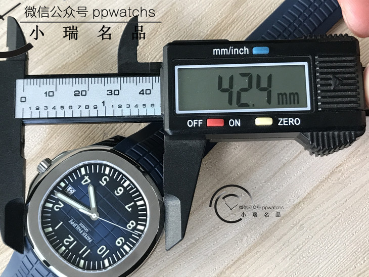 【ZF厂】百达翡丽白金蓝面手雷