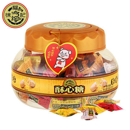 徐福记酥心糖桶装600g 商品图0