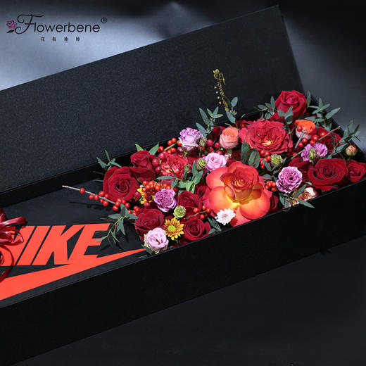 Flowerbene【花有独钟】私人订制花粉紫色系绅士盒多款 商品图2