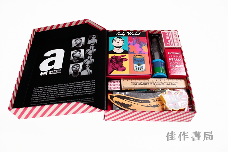 Andy Warhol Desk Box 安迪 沃霍尔桌面文具典藏版礼盒 佳作书局