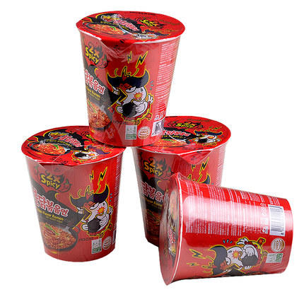韩国三养倍辣鸡肉味杯面70g 商品图0