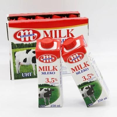 波兰妙可维全脂牛奶250ml 商品图0