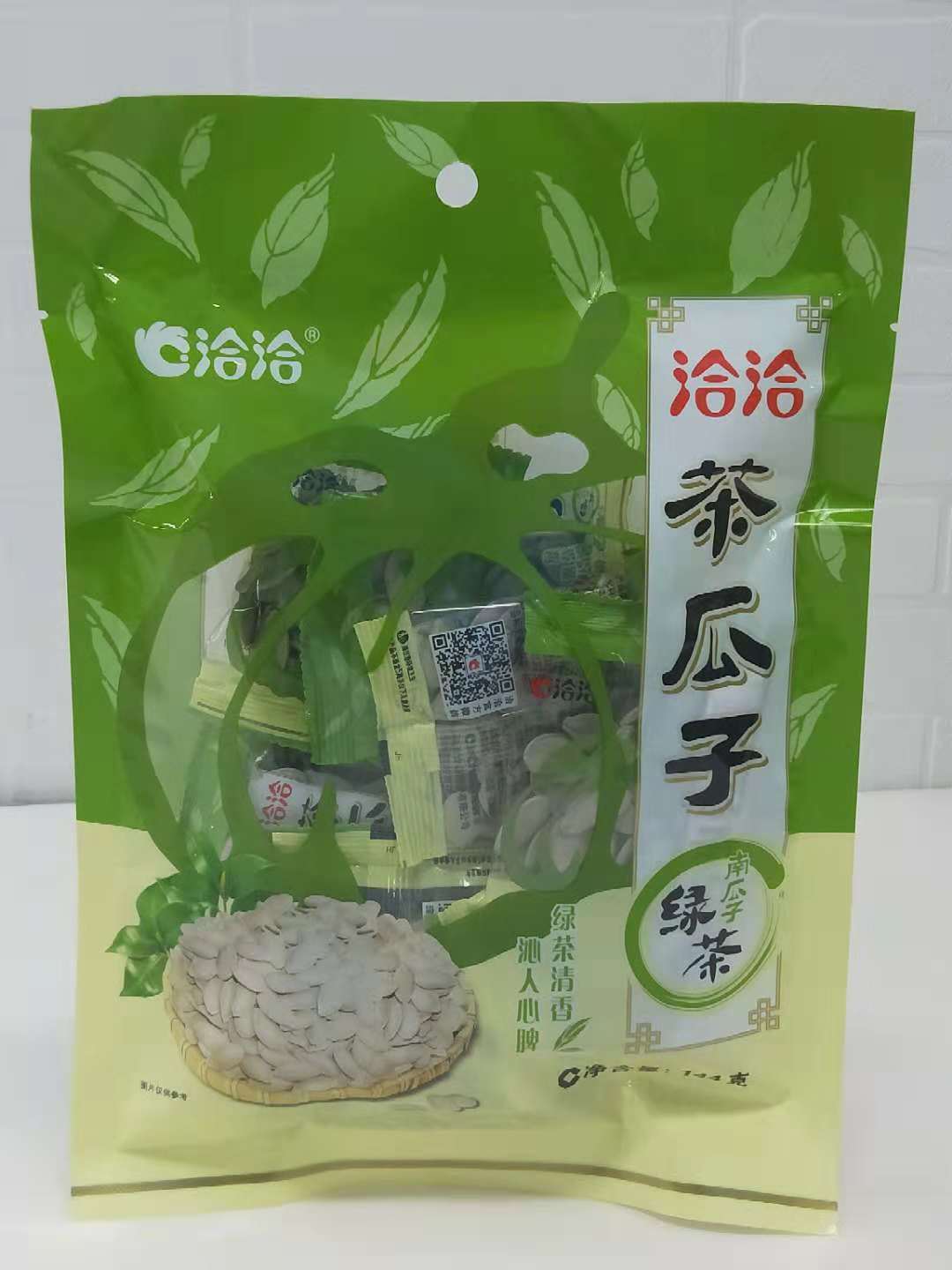 洽洽 茶瓜子 绿茶味 144克