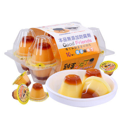 台湾新巧风鸡蛋味果冻166g 商品图0