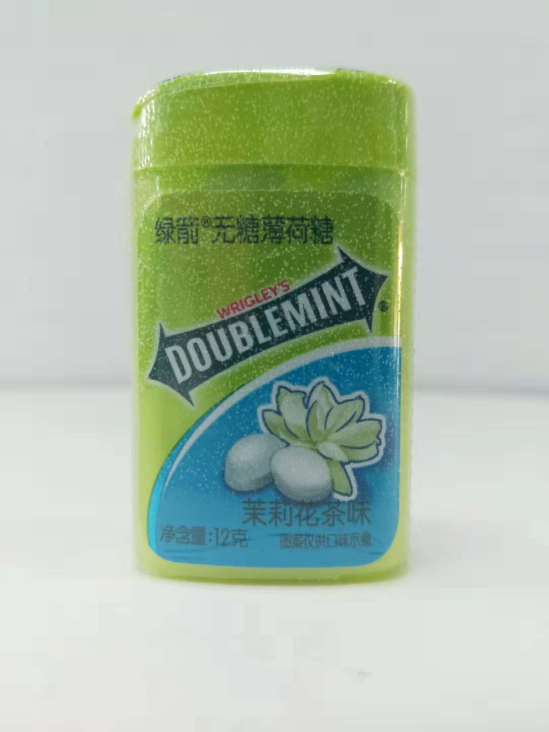 绿箭 无糖薄荷糖 茉莉花茶味 12克
