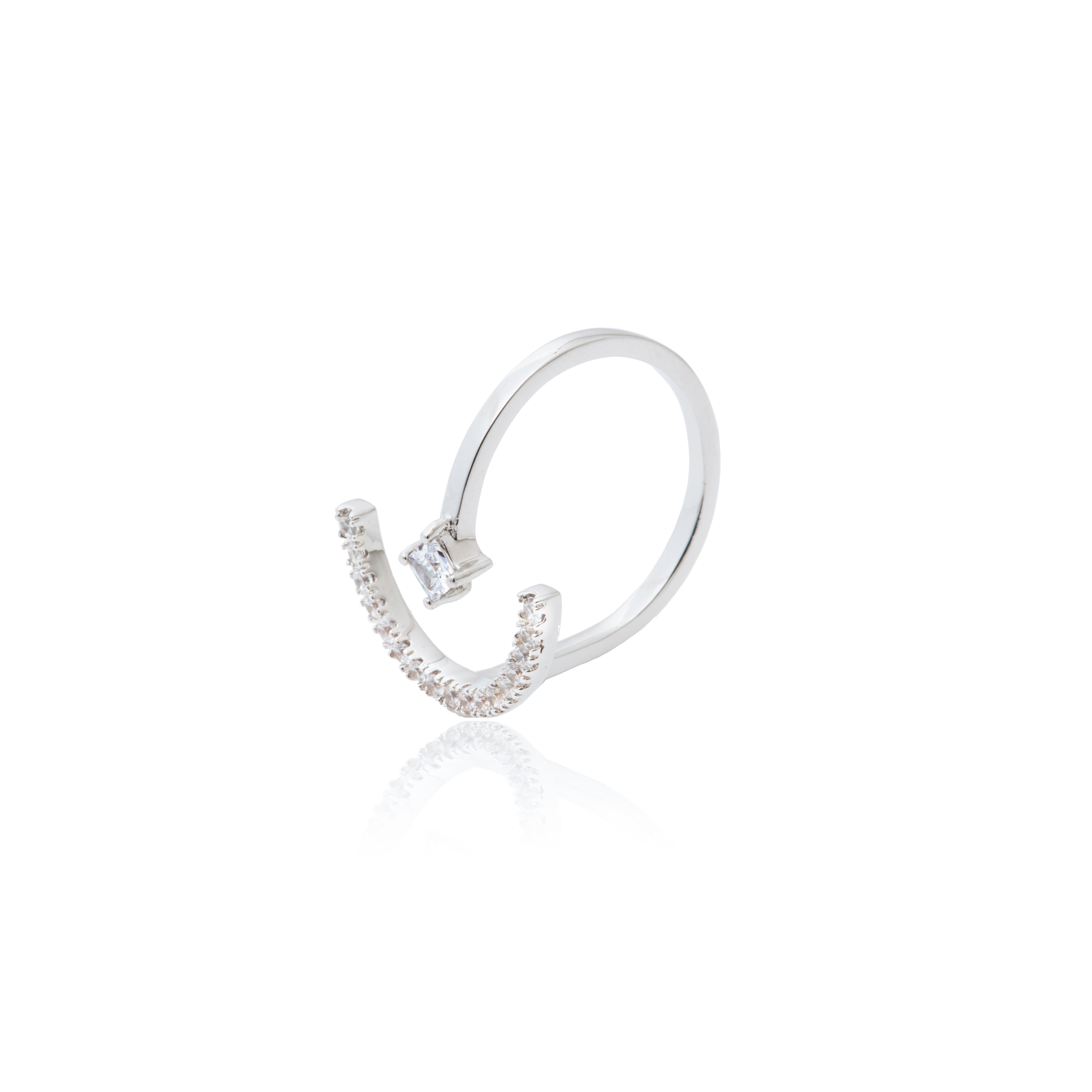 Eclipse Open-loop Asymetric Ring 1 piece