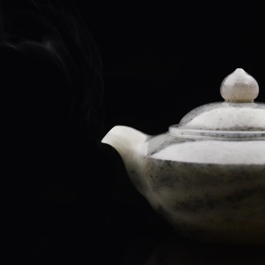 和田玉（青花）玉壶--碗灯壶（宋鸣放6653）110.15g 商品图4