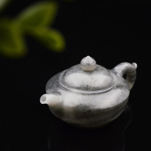 和田玉（青花）玉壶--碗灯壶（宋鸣放6653）110.15g 商品图3