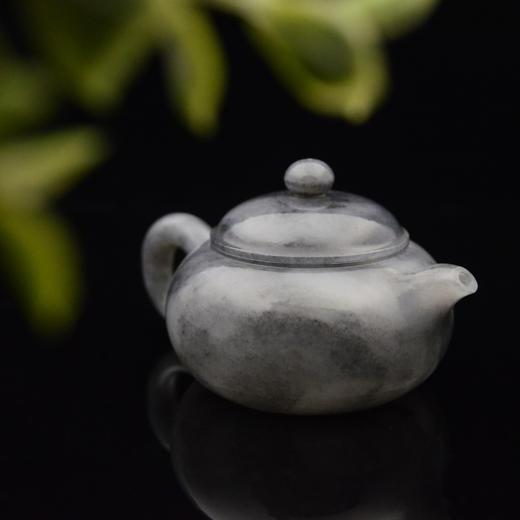 和田玉（青花）玉壶--西施壶（宋鸣放6608）105.017g 商品图4