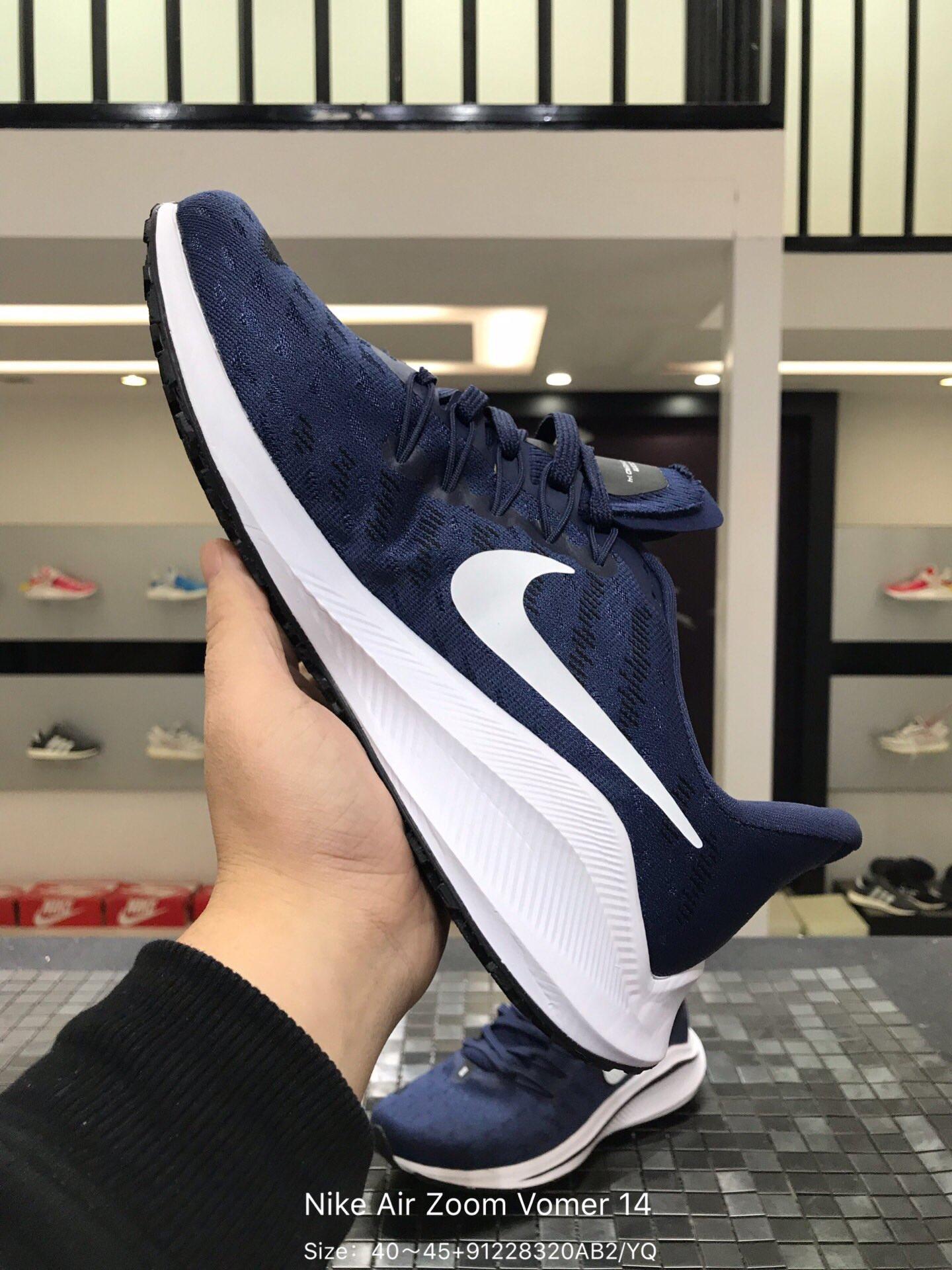 耐克nike air zoom vomer 14登月14代网面透气休闲运动跑步鞋