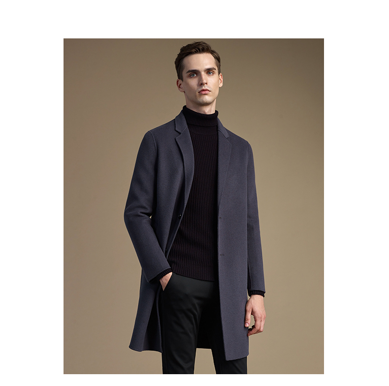 LJ12(亲子装课）男士双面羊绒，有风度又有温度的帅衣
