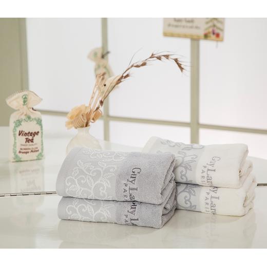 姬龙雪品牌雪莲花纯棉毛巾*2  精致套装日用品 商品图2