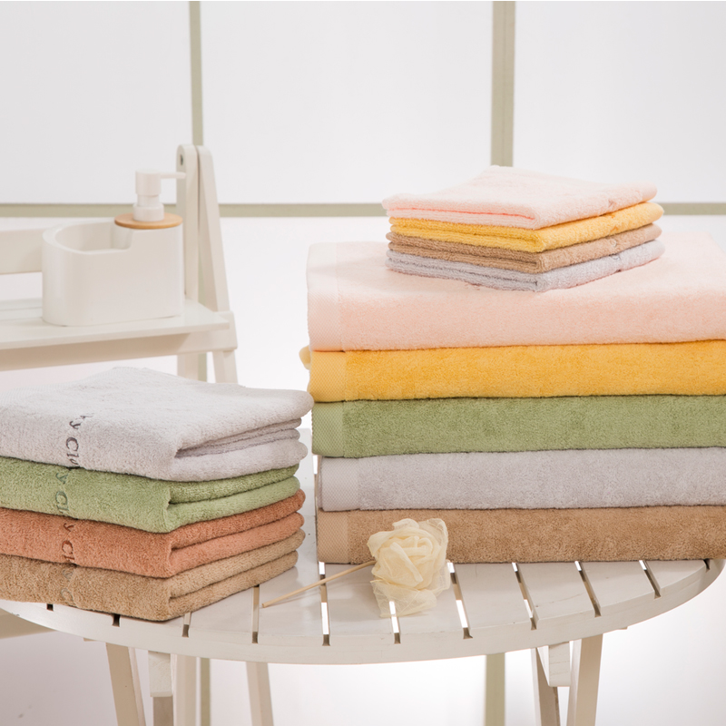 幸运草 LUCKY CLOVER新贵族纯棉毛巾*2 浴巾*1 经典套装日用品