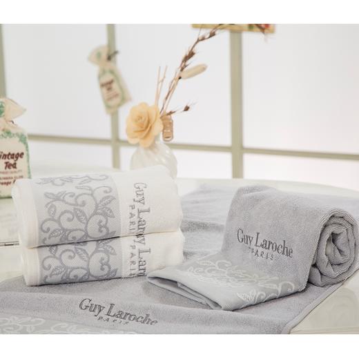 姬龙雪品牌雪莲花纯棉毛巾*2  精致套装日用品 商品图0