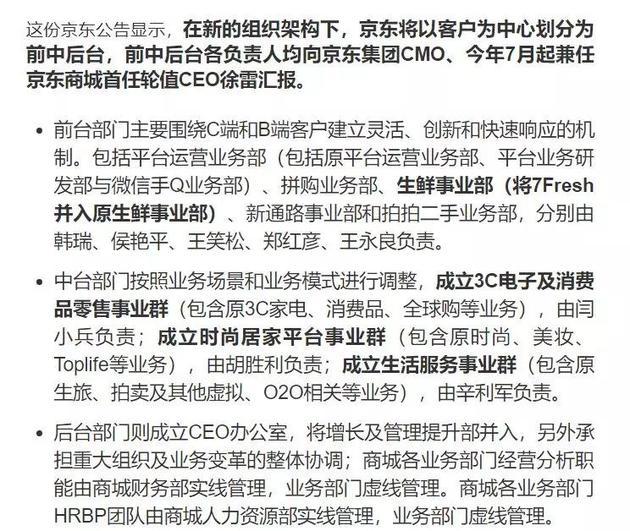 京东终于有“2号人物”？刘强东接班人原来是这来头_零售_电商报